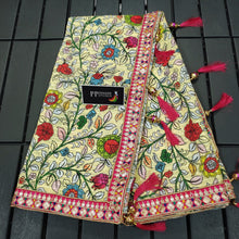 Load image into Gallery viewer, Georgette Kalamkari Lehenga Dupatta - Sheetal Fashionzz