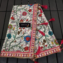 Load image into Gallery viewer, Georgette Kalamkari Lehenga Dupatta - Sheetal Fashionzz