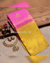 Load image into Gallery viewer, VK Angavai Silky Soft Kanjivaram Pattu with Meena Butta Sarees - Sheetal Fashionzz