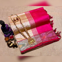 Load image into Gallery viewer, VK Tripura Silk Anamika Checks Sarees - Sheetal Fashionzz