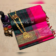 Load image into Gallery viewer, VK Tripura Silk Anamika Checks Sarees - Sheetal Fashionzz