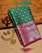 Load image into Gallery viewer, Vk Sarees Royal Banarasi Tissue Saree - Sheetal Fashionzz