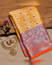 Load image into Gallery viewer, Vk Sarees Royal Banarasi Tissue Saree - Sheetal Fashionzz