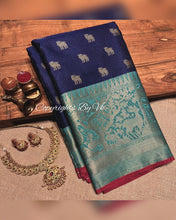 Load image into Gallery viewer, Vk Sarees Royal Banarasi Tissue Saree - Sheetal Fashionzz