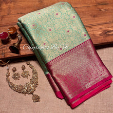 Load image into Gallery viewer, Vk Sarees Royal Banarasi Tissue Saree - Sheetal Fashionzz