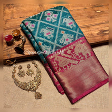 Load image into Gallery viewer, Vk Sarees Royal Banarasi Tissue Saree - Sheetal Fashionzz