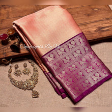 Load image into Gallery viewer, Vk Sarees Royal Banarasi Tissue Saree - Sheetal Fashionzz