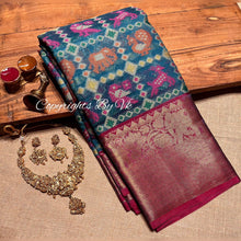 Load image into Gallery viewer, Vk Sarees Royal Banarasi Tissue Saree - Sheetal Fashionzz