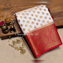 Load image into Gallery viewer, Vk Sarees Dupion Silk with Copper Zari - Sheetal Fashionzz