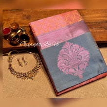 Load image into Gallery viewer, VK Sarees VASTRAKALA PATTU PINK ZARI - Sheetal Fashionzz