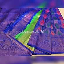 Load image into Gallery viewer, Vk Sarees FEATHER SILK WITH IKKAT WEAVING - Sheetal Fashionzz
