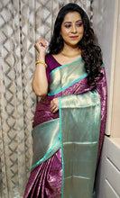 Load image into Gallery viewer, Vk Banarasi Tissue Silk Saree - Sheetal Fashionzz