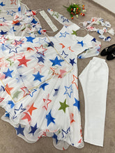 Load image into Gallery viewer, Faux Georgette Gown With Digital print - Sheetal Fashionzz