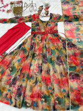 Load image into Gallery viewer, Organza PartyWear Anarkali Gowns - Sheetal Fashionzz