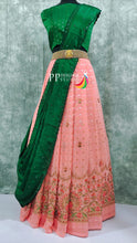 Load image into Gallery viewer, PURE Handloom Georgette lehenga - Sheetal Fashionzz