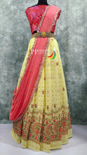 Load image into Gallery viewer, PURE Handloom Georgette lehenga - Sheetal Fashionzz