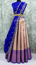 Load image into Gallery viewer, Gorgeous Kanchipuram Lehenga/Crop top lehenga - Sheetal Fashionzz