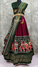 Load image into Gallery viewer, Gorgeous Patola silk Lehenga/Crop top Lehenga - Sheetal Fashionzz