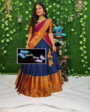 Load image into Gallery viewer, Sparkle wings Narayanapet lehanga - Sheetal Fashionzz