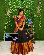 Load image into Gallery viewer, Sparkle wings Narayanapet lehanga - Sheetal Fashionzz