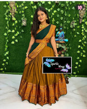 Load image into Gallery viewer, Sparkle wings Narayanapet lehanga - Sheetal Fashionzz