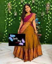 Load image into Gallery viewer, Sparkle wings Narayanapet lehanga - Sheetal Fashionzz