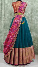 Load image into Gallery viewer, Narayanpet Silk lehenga - Sheetal Fashionzz