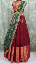 Load image into Gallery viewer, Narayanpet Silk lehenga - Sheetal Fashionzz