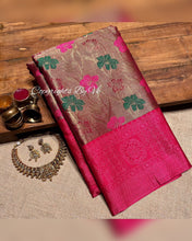 Load image into Gallery viewer, Vk Creations Royal Banarasi Tissue Sarees - Sheetal Fashionzz