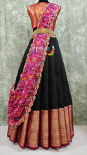 Load image into Gallery viewer, Narayanpet Silk lehenga - Sheetal Fashionzz
