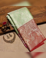 Load image into Gallery viewer, Vk Creations Royal Banarasi Tissue Sarees - Sheetal Fashionzz