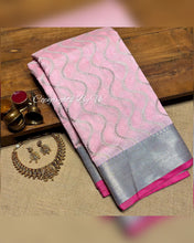 Load image into Gallery viewer, Vk Creations Royal Banarasi Tissue Sarees - Sheetal Fashionzz