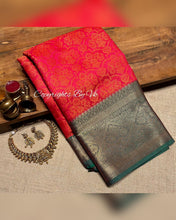 Load image into Gallery viewer, Vk Creations Royal Banarasi Tissue Sarees - Sheetal Fashionzz