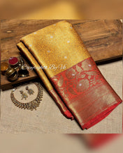 Load image into Gallery viewer, Vk Creations Royal Banarasi Tissue Sarees - Sheetal Fashionzz