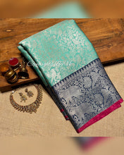 Load image into Gallery viewer, Vk Creations Royal Banarasi Tissue Sarees - Sheetal Fashionzz