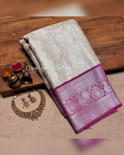 Load image into Gallery viewer, Vk Creations Royal Banarasi Tissue Sarees - Sheetal Fashionzz