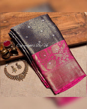 Load image into Gallery viewer, Vk Creations Royal Banarasi Tissue Sarees - Sheetal Fashionzz