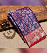 Load image into Gallery viewer, Vk Creations Royal Banarasi Tissue Sarees - Sheetal Fashionzz