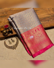 Load image into Gallery viewer, Vk Creations Royal Banarasi Tissue Sarees - Sheetal Fashionzz