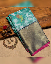 Load image into Gallery viewer, Vk Creations Royal Banarasi Tissue Sarees - Sheetal Fashionzz