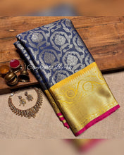 Load image into Gallery viewer, Vk Creations Royal Banarasi Tissue Sarees - Sheetal Fashionzz