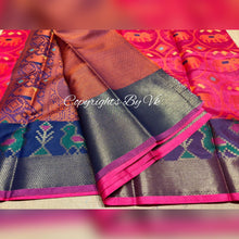 Load image into Gallery viewer, Vk Creations Royal Banarasi Tissue Sarees - Sheetal Fashionzz