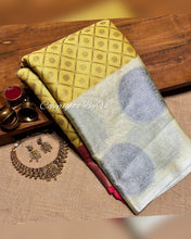 Load image into Gallery viewer, Vk Creations Royal Banarasi Tissue Sarees - Sheetal Fashionzz