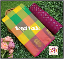 Load image into Gallery viewer, AVSF Kovai Pattu pazhum pazham Arani Pattu Sarees - Sheetal Fashionzz