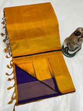 Load image into Gallery viewer, TRIPURA HALF N HALF HANDLOOM SILK SAREES - Sheetal Fashionzz