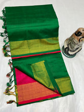 Load image into Gallery viewer, TRIPURA HALF N HALF HANDLOOM SILK SAREES - Sheetal Fashionzz
