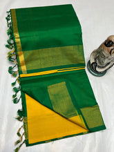 Load image into Gallery viewer, TRIPURA HALF N HALF HANDLOOM SILK SAREES - Sheetal Fashionzz
