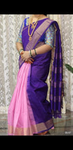 Load image into Gallery viewer, TRIPURA HALF N HALF HANDLOOM SILK SAREES - Sheetal Fashionzz