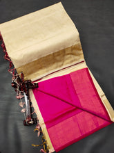 Load image into Gallery viewer, TRIPURA HALF N HALF HANDLOOM SILK SAREES - Sheetal Fashionzz