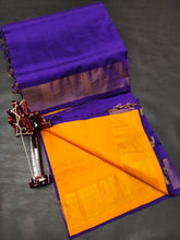 Load image into Gallery viewer, TRIPURA HALF N HALF HANDLOOM SILK SAREES - Sheetal Fashionzz